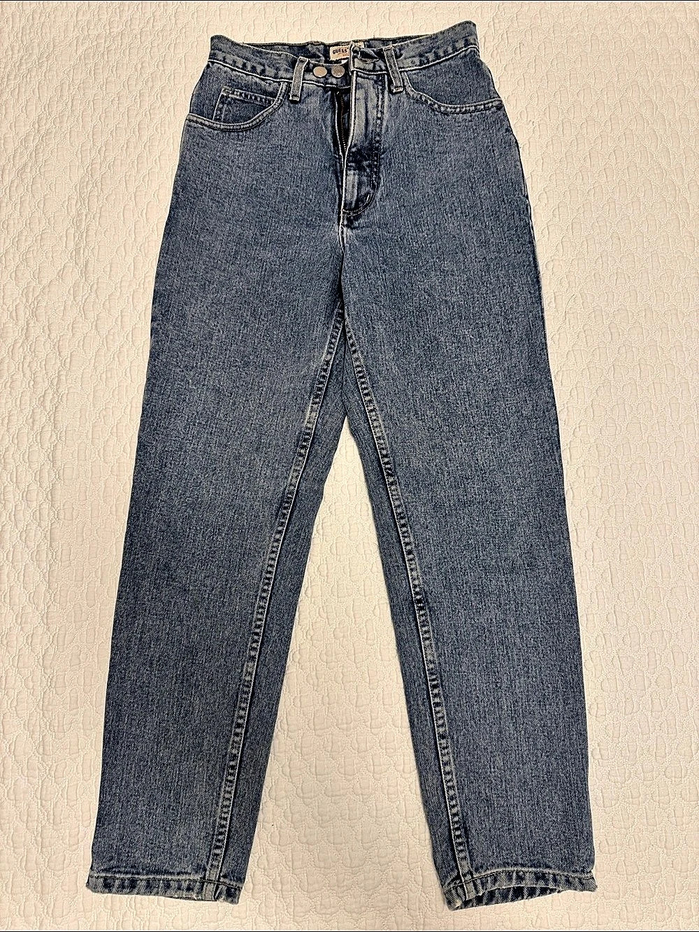 Guess Original Designs Straight Leg Jeans in Blue